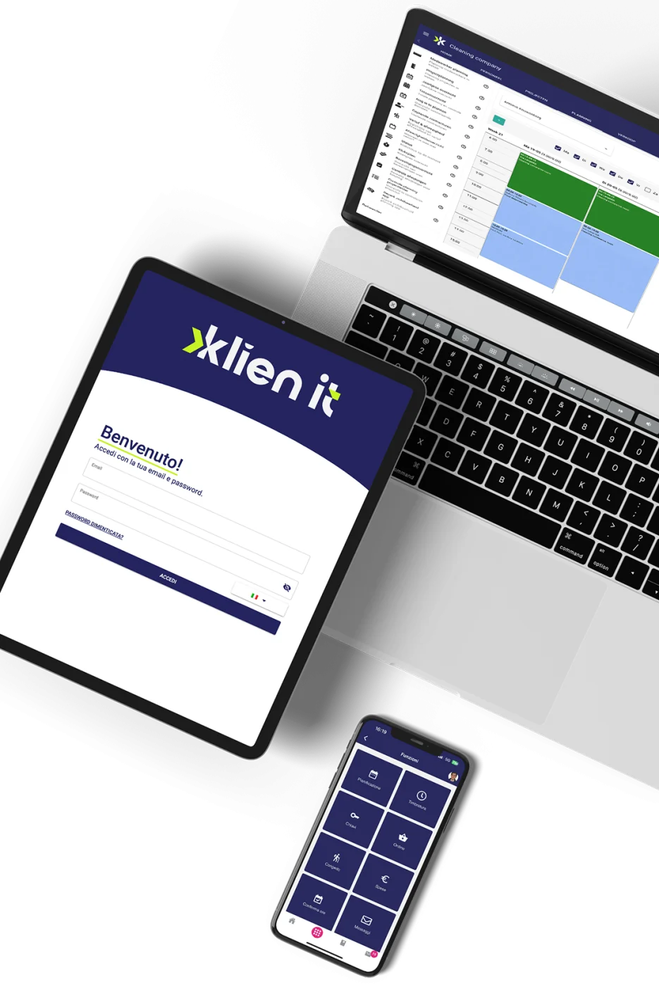 Systeem - Softwarepakket Schoonmaakbedrijf